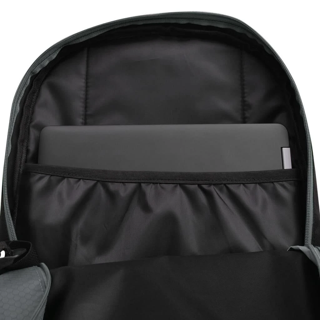 Mokyklinė kuprinė, 40 l, juoda ir pilka