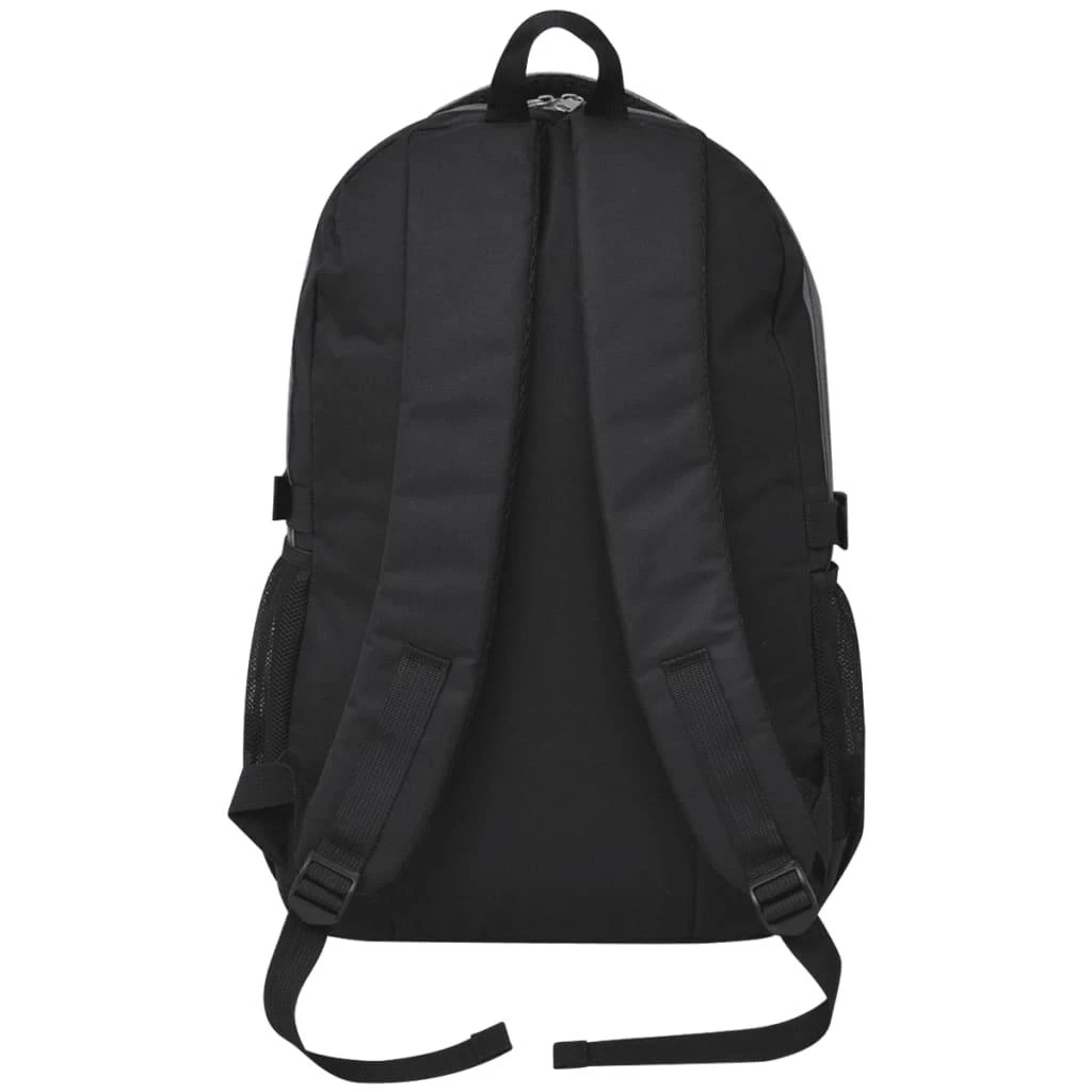 Mokyklinė kuprinė, 40 l, juoda ir pilka