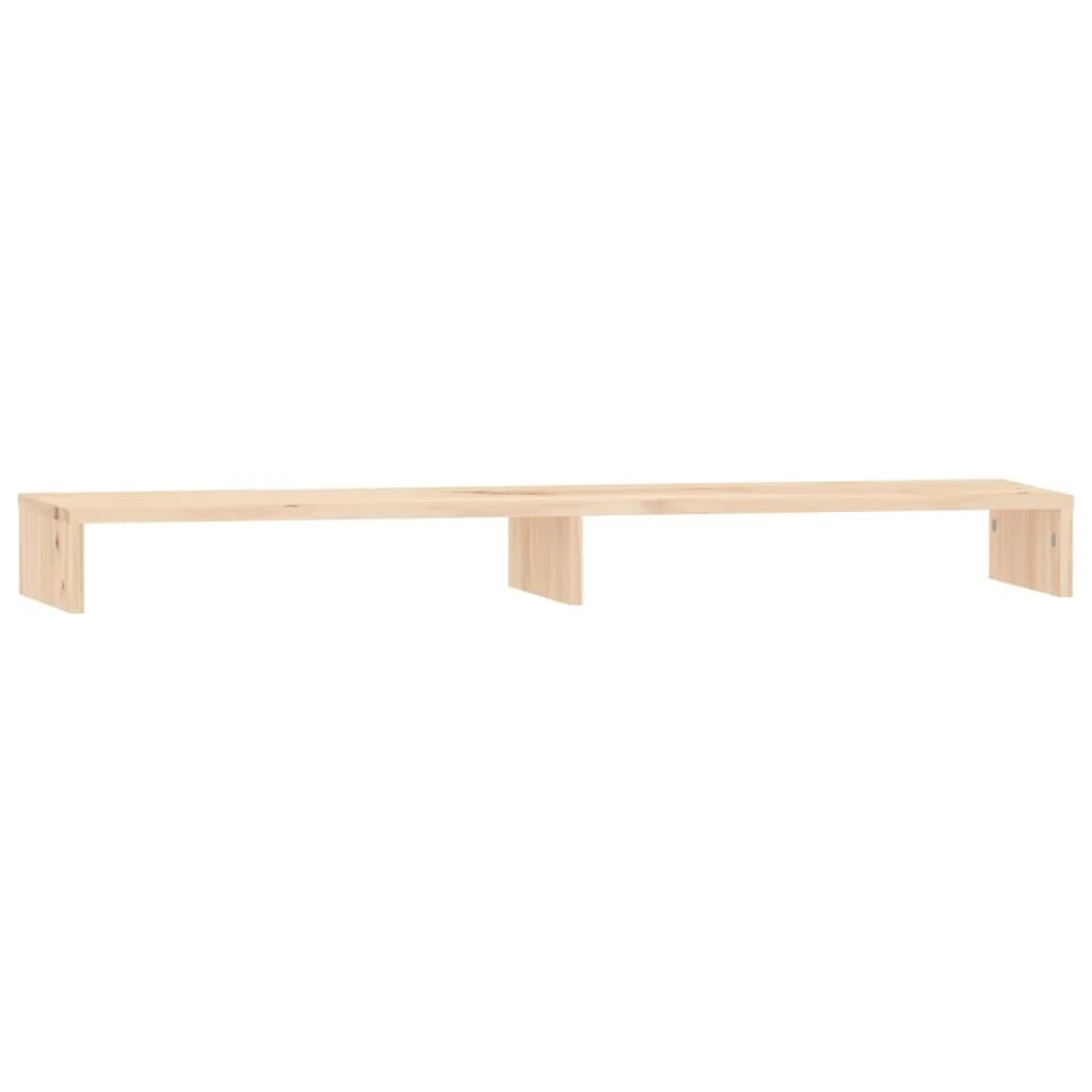 Laikiklis Monitoriaus stovas, 100x27x10cm, pušies medienos masyvas
