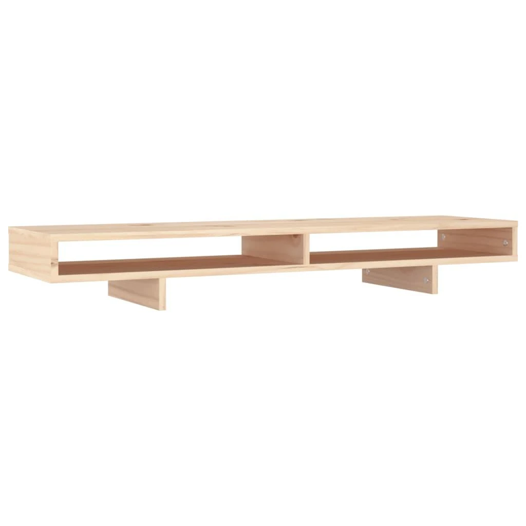 Laikiklis Monitoriaus stovas, 100x27x14cm, pušies medienos masyvas