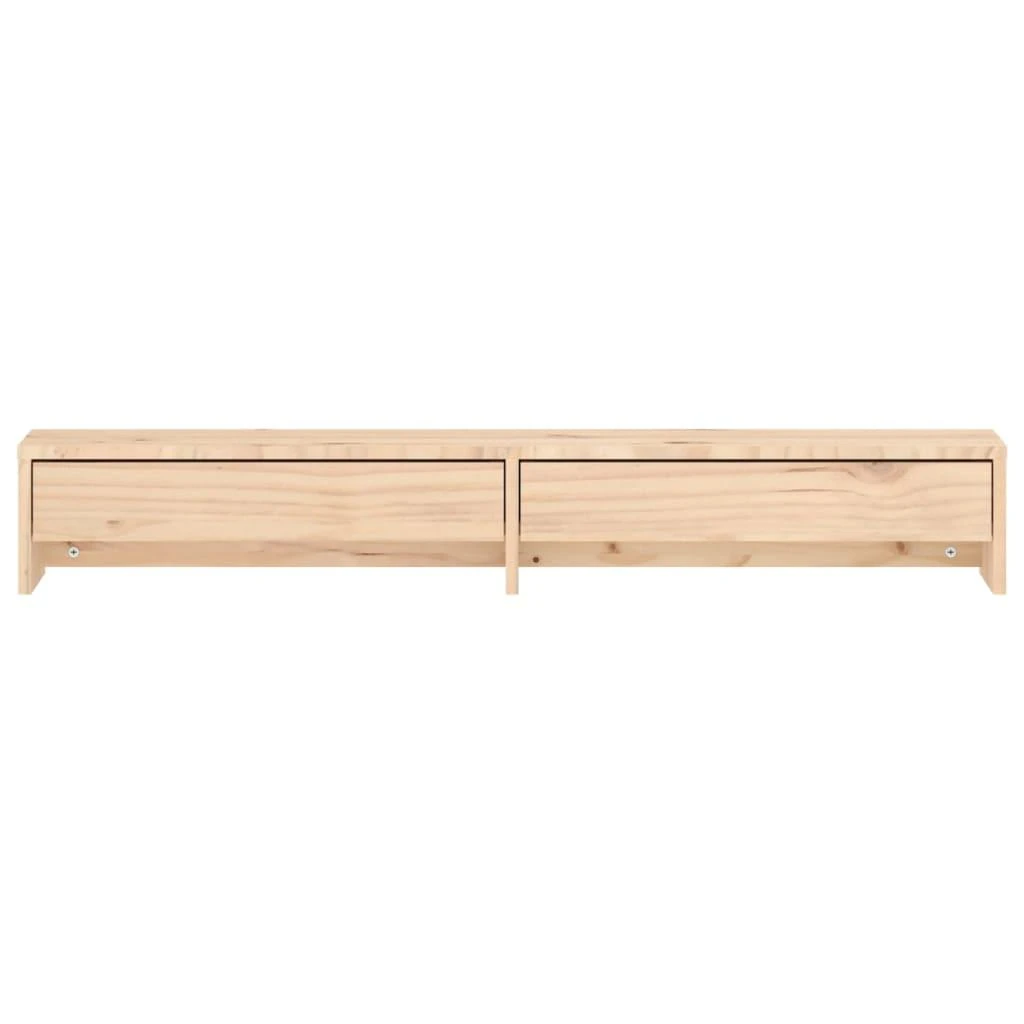 Laikiklis Monitoriaus stovas, 100x27x15cm, pušies medienos masyvas