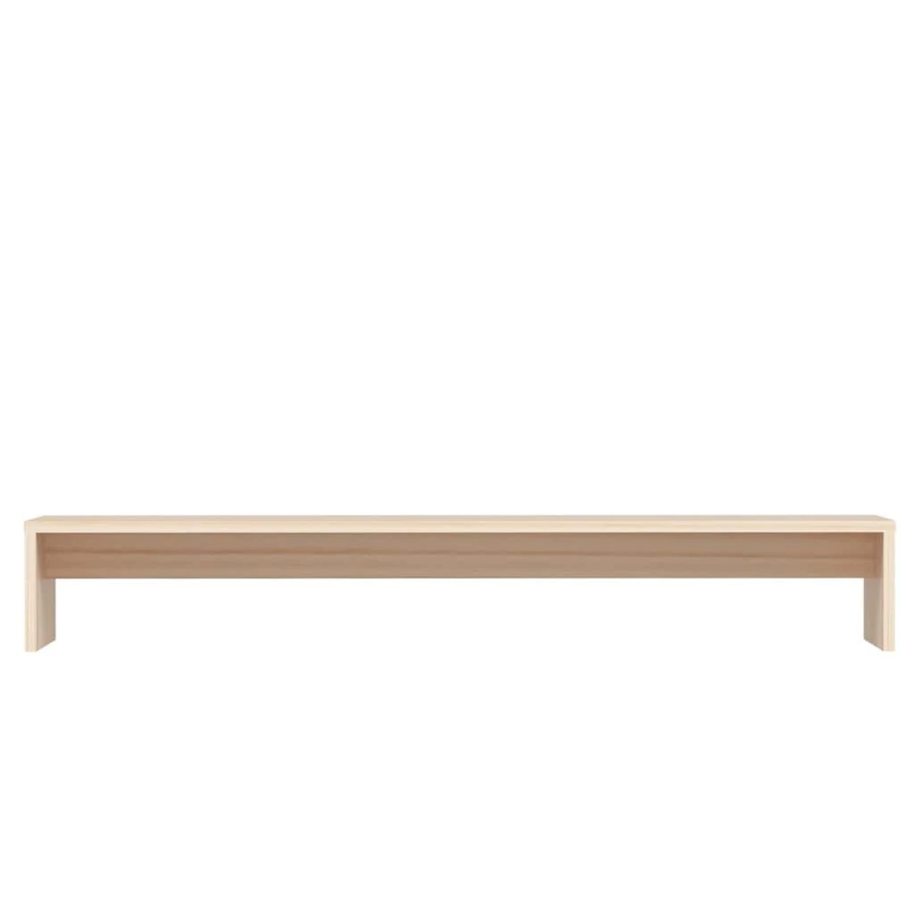 Monitoriaus stovas, 100x27x15cm, pušies medienos masyvas