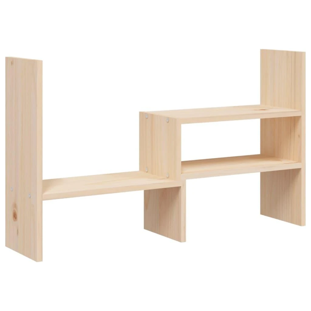 Laikiklis Monitoriaus stovas, (39–72)x17x43cm, pušies medienos masyvas