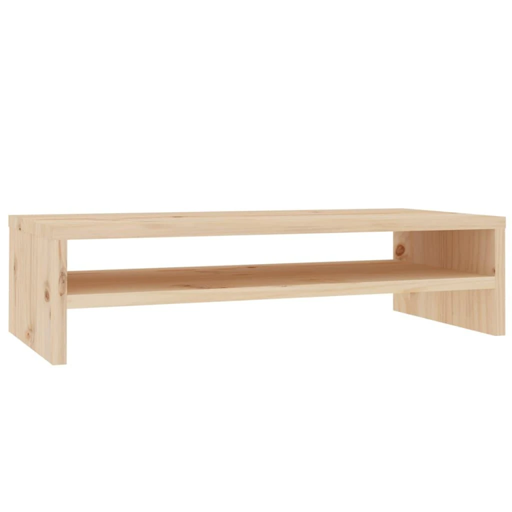 Monitoriaus stovas, 50x24x13cm, pušies medienos masyvas