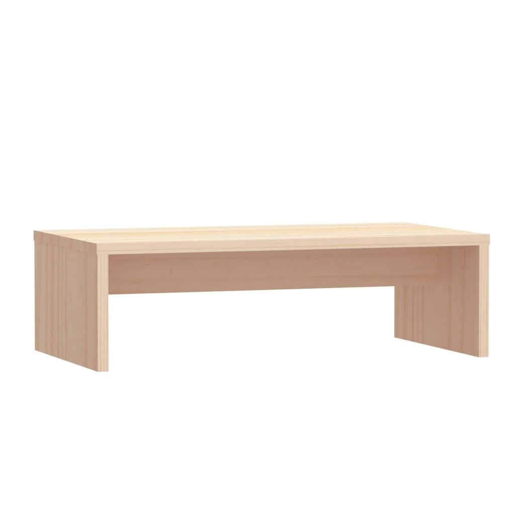 Monitoriaus stovas, 50x27x15cm, pušies medienos masyvas