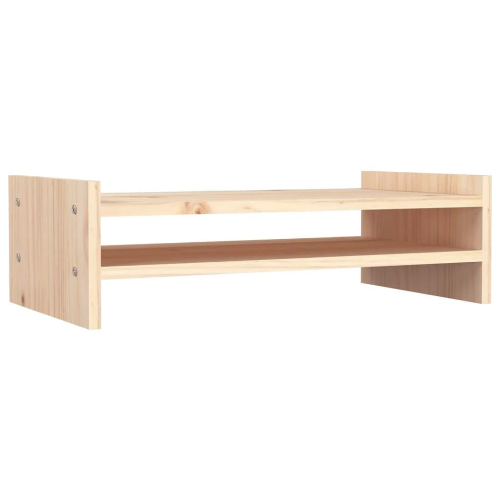 Laikiklis Monitoriaus stovas, 50x27x15cm, pušies medienos masyvas