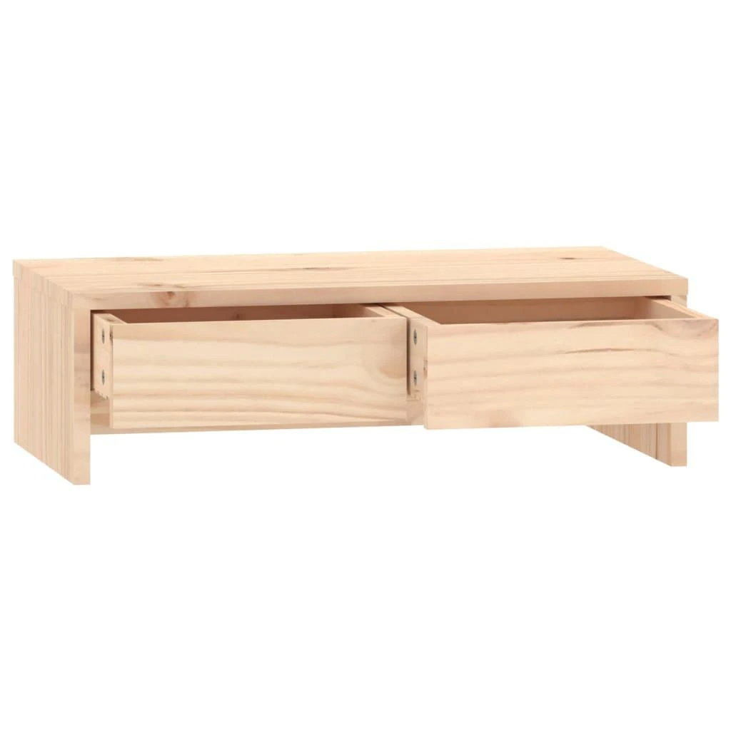 Laikiklis Monitoriaus stovas, 50x27x15cm, pušies medienos masyvas