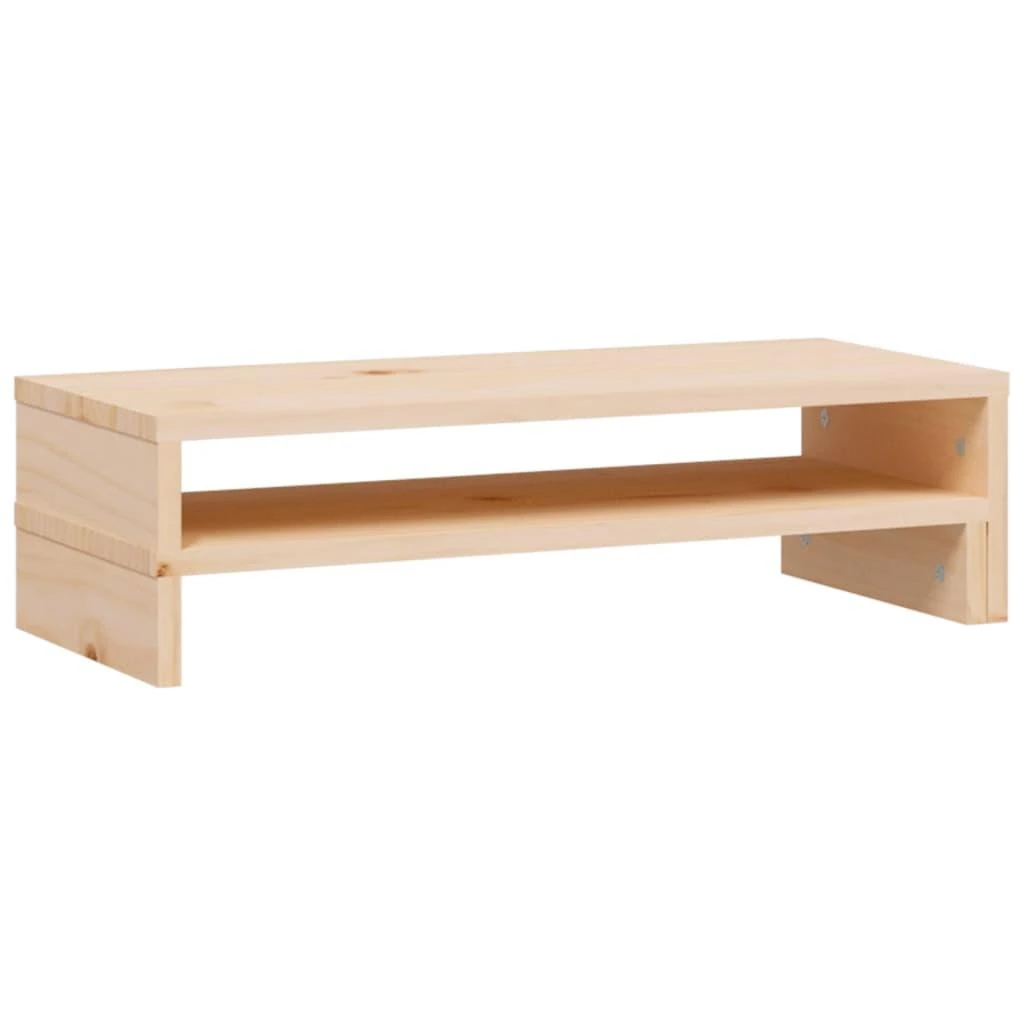 Laikiklis Monitoriaus stovas, (52–101)x22x14cm, pušies medienos masyvas