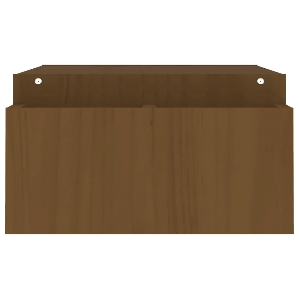 Laikiklis Monitoriaus stovas, medaus rudas, 100x27,5x15cm, pušies masyvas