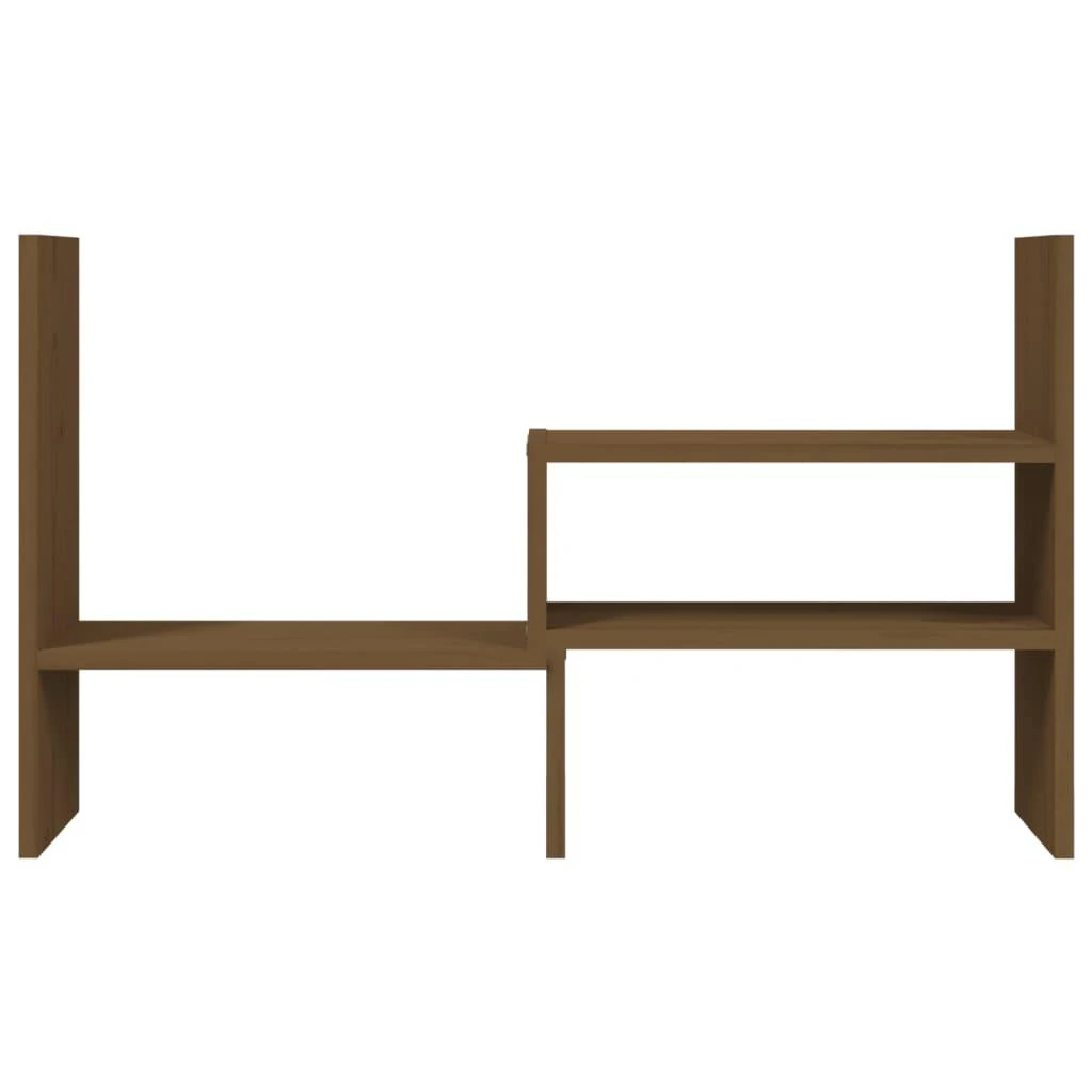 Laikiklis Monitoriaus stovas, medaus rudas, (39–72)x17x43cm, pušis