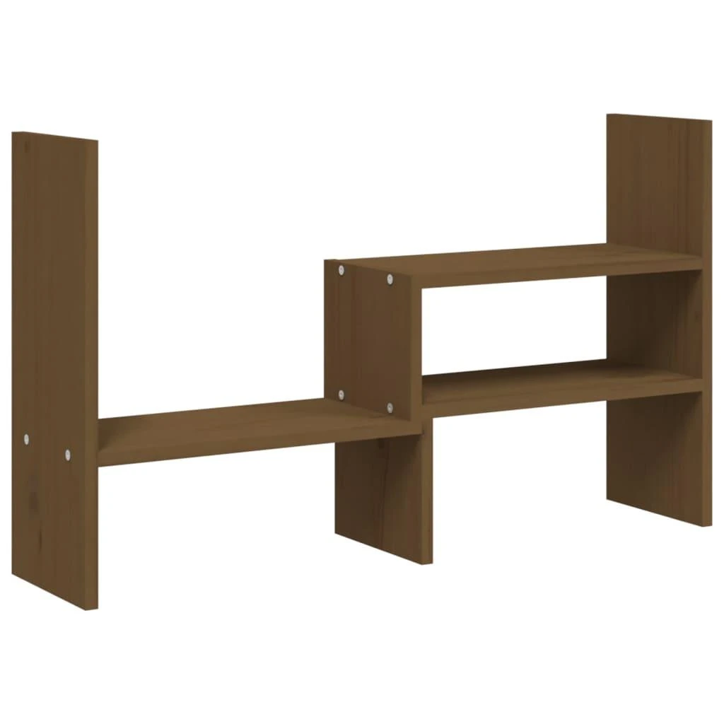 Laikiklis Monitoriaus stovas, medaus rudas, (39–72)x17x43cm, pušis