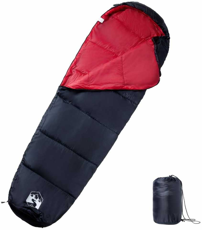 Mumijos formos miegmaišis suaugusiems stovyklavimui, 3 sezonams ...