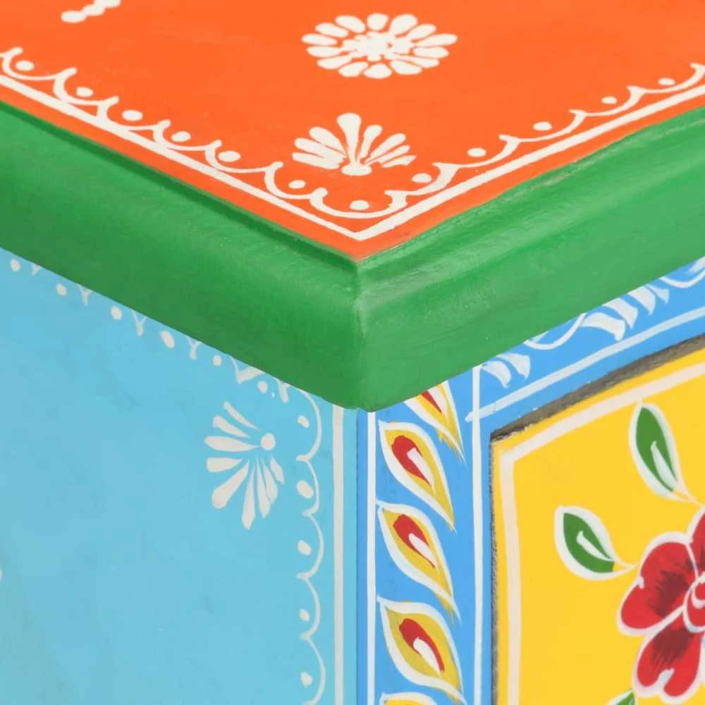 Naktinė spintelė, 40x30x60cm, mango masyvas, tapyta rankomis