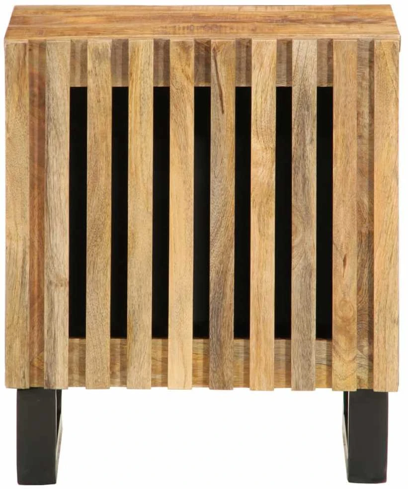 Naktinė spintelė, 40x34x46cm, mango medienos masyvas