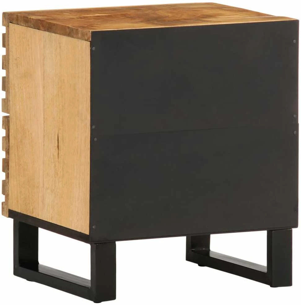 Naktinė spintelė, 40x34x46cm, mango medienos masyvas