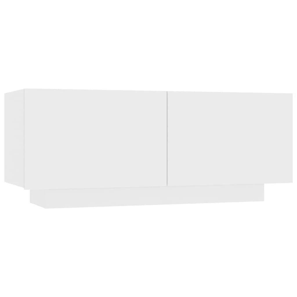 Naktinė spintelė, baltos spalvos, 100x35x40cm, MDP