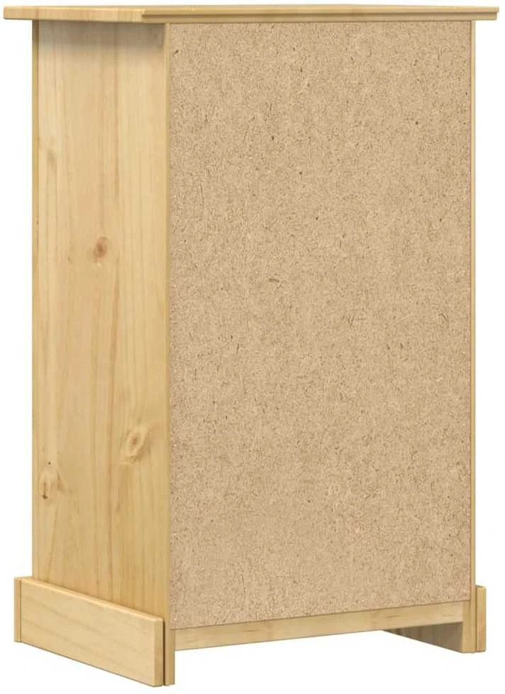 Naktinė spintelė Corona, 53x39x84cm, pušies medienos masyvas