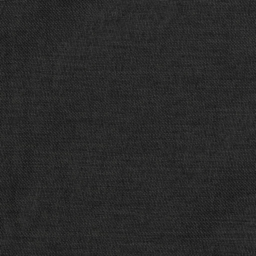 Naktinės užuolaidos su kabliukais, 2vnt., antracito, 140x175cm