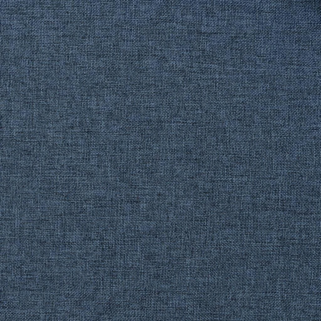 Naktinės užuolaidos su kilputėmis, 2vnt., mėlynos, 140x245cm
