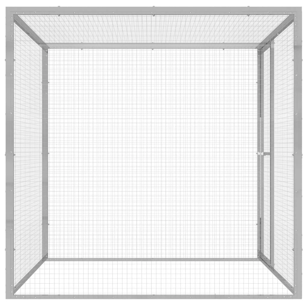 Narvas katėms, 1,5x1,5x1,5m, galvanizuotas plienas