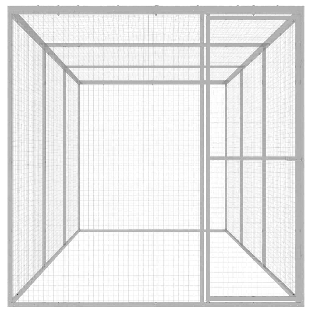 Narvas katėms, 4,5x1,5x1,5m, galvanizuotas plienas