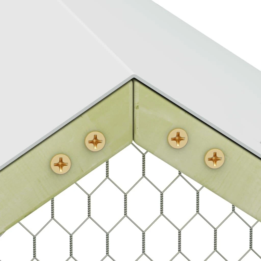 Narvas viščiukams, 4,5x1,5x2m, impregnuota pušies mediena