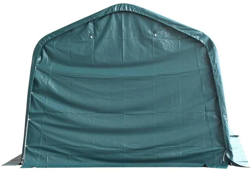 Nuimama palapinė gyvuliams, tamsiai žalia, 3,3x4,8m, PVC
