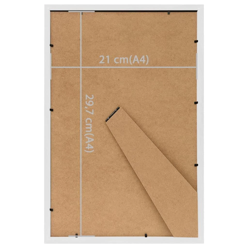 Nuotraukų rėmelis Nuotraukų rėmeliai-koliažai, 5vnt., balti, 21x29,7cm, MDF