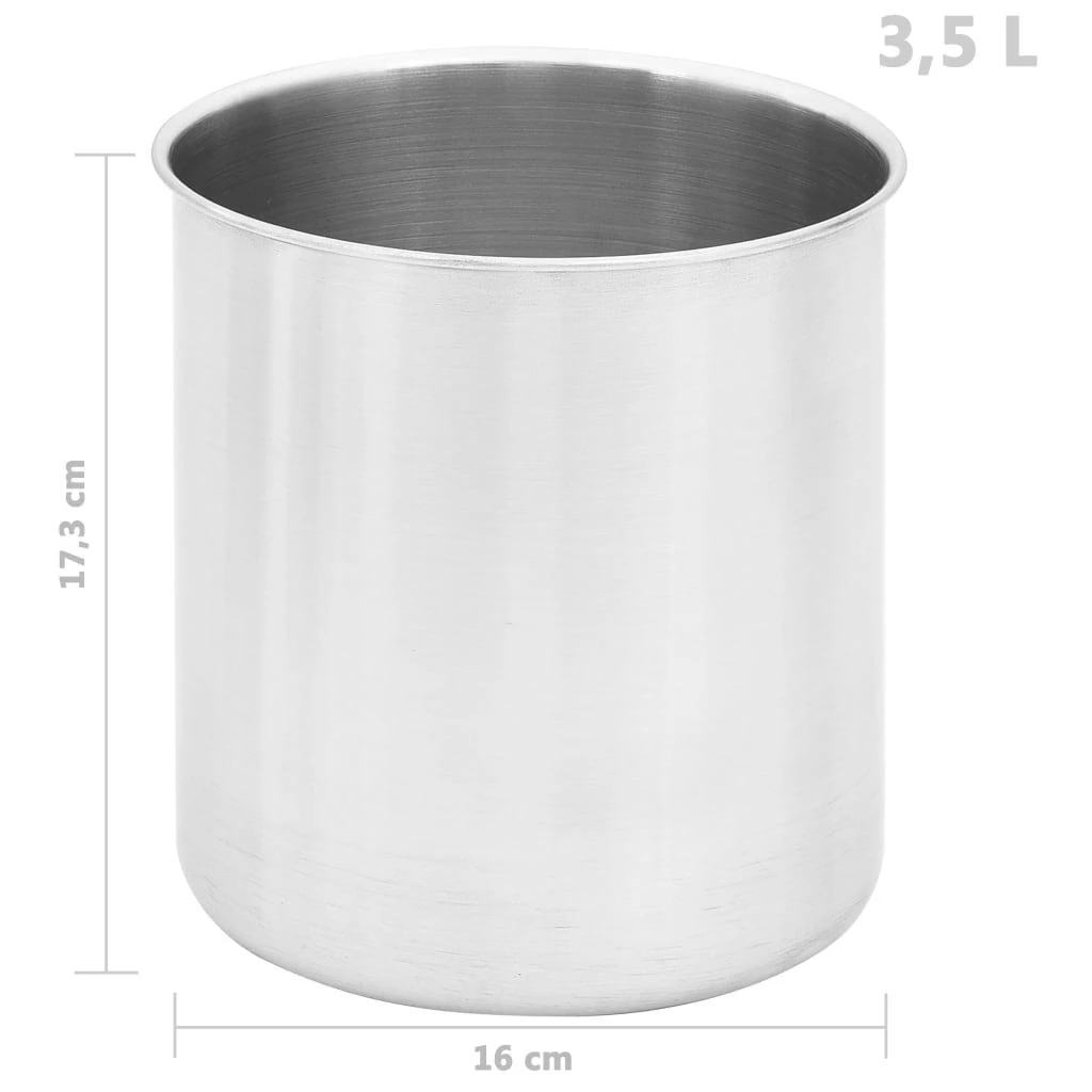 Padažo dozatorius, nerūdijantis plienas, 3,5l
