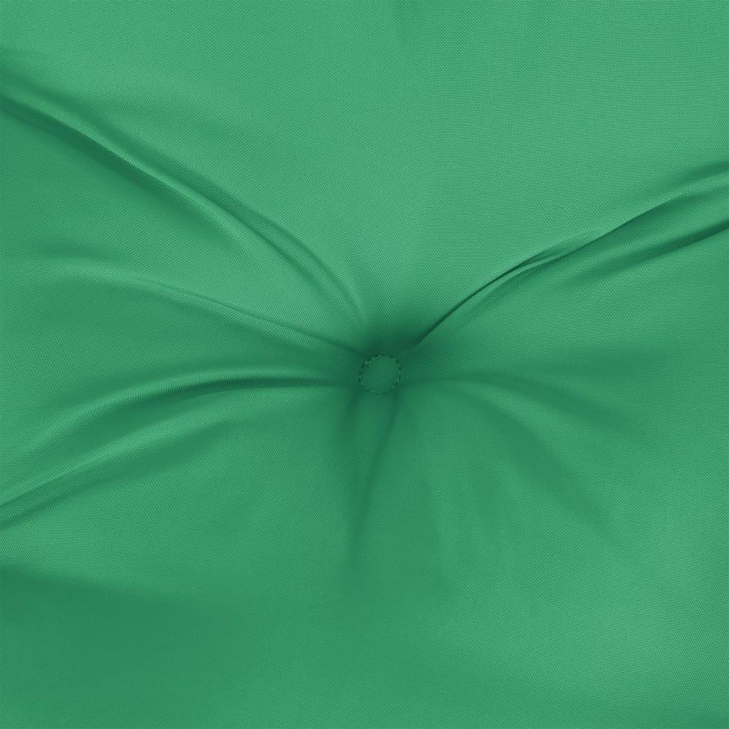 Sodo suoliuko pagalvėlė, žalios spalvos, 100x50x7cm, audinys