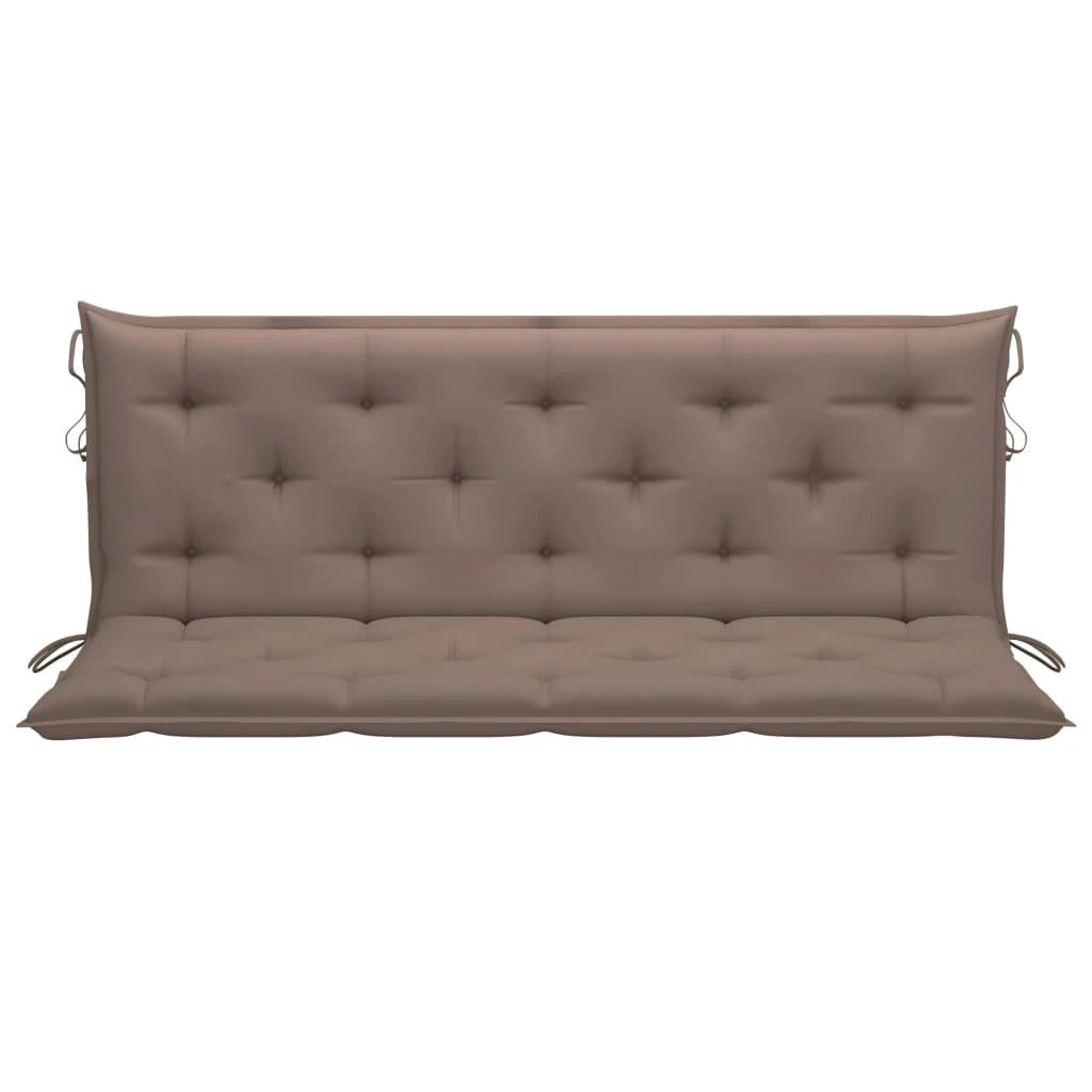 Sodo suoliuko pagalvėlė, taupe, 150x(50+50)x7cm, audinys