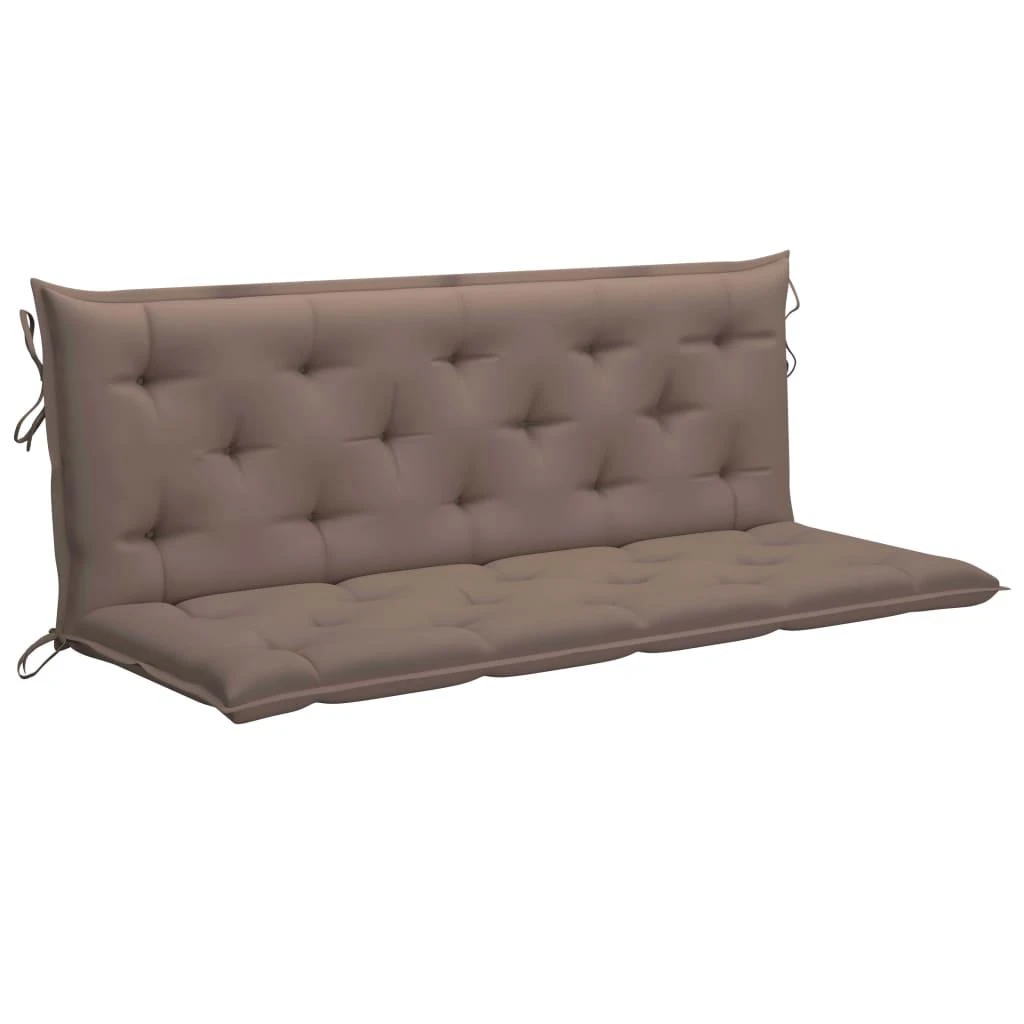 Sodo suoliuko pagalvėlė, taupe, 150x(50+50)x7cm, audinys