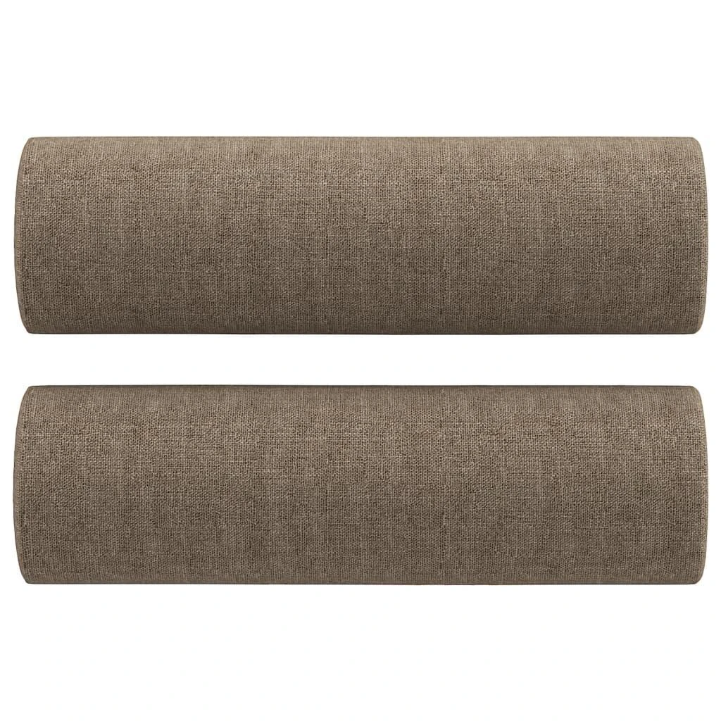 Pagalvėlės, 2vnt., taupe spalvos, 15x50cm, audinys