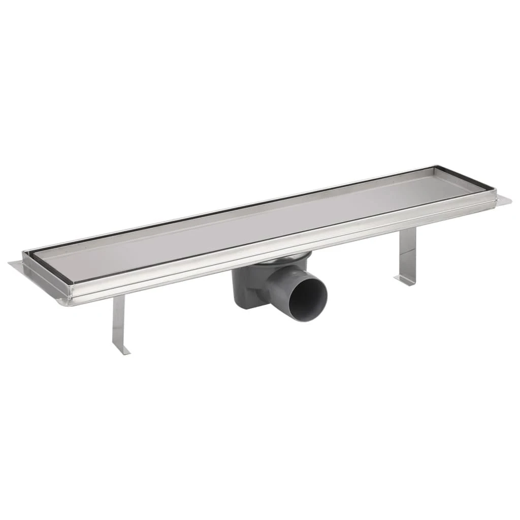 pailgas dušo latakas, nerūdijančio plieno, 530x140 mm