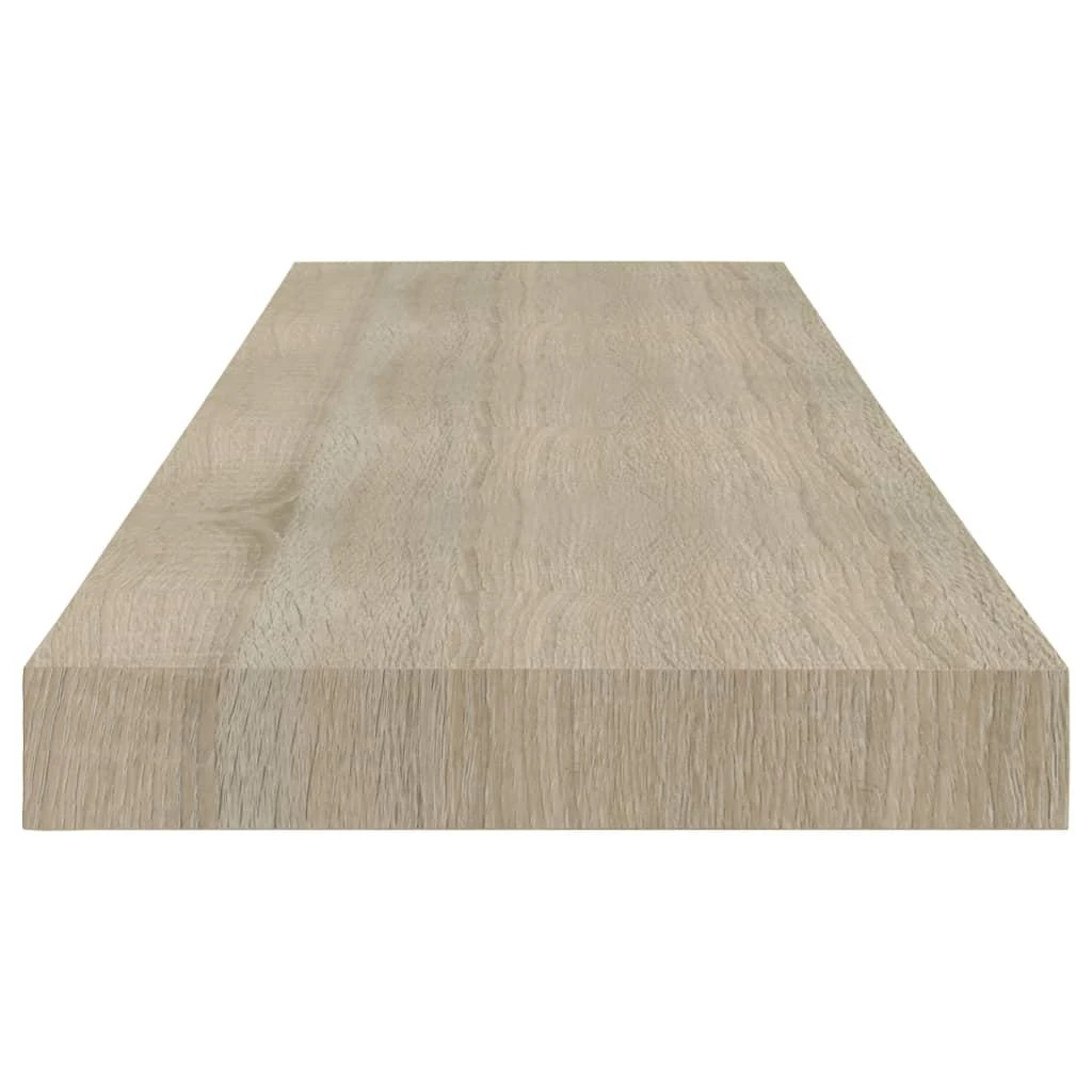 Pakabinama sieninė lentyna, ąžuolo spalvos, 80x23,5x3,8cm, MDF