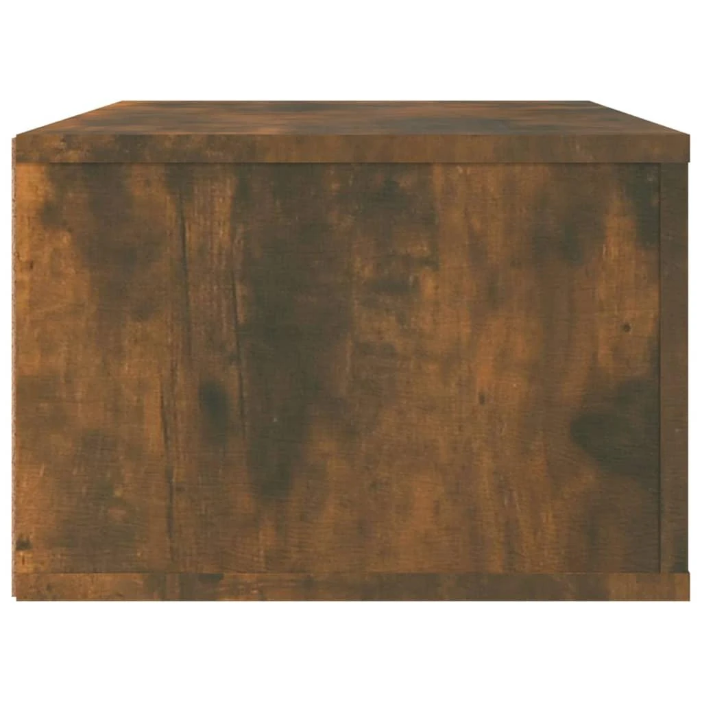 TV staliukas Pakabinama TV spintelė, dūminio ąžuolo, 80x36x25cm, mediena