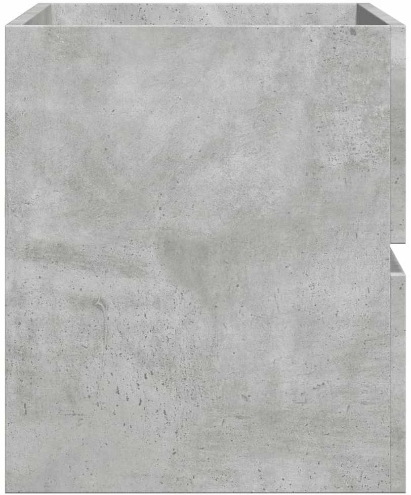 Pakabinama vonios spintelė, betono, 80x38,5x45cm, mediena