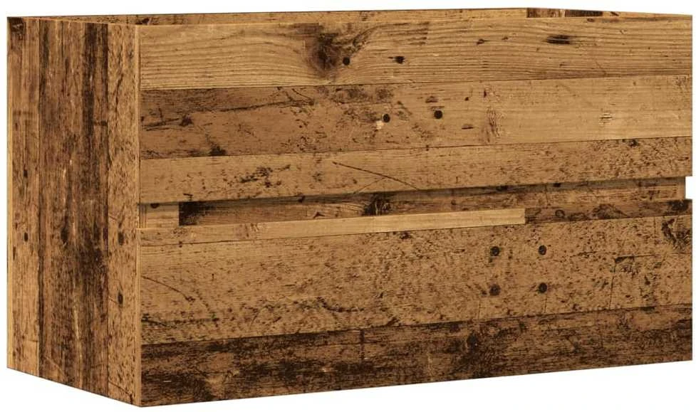 Pakabinama vonios spintelė, medienos, 80x38,5x45cm, mediena