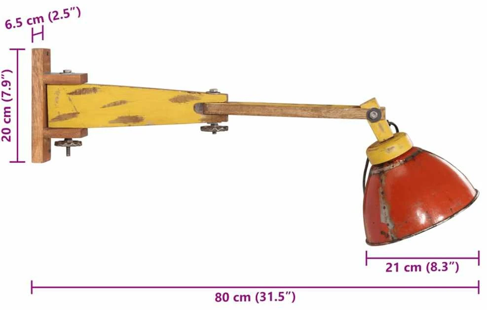 Sieninis šviestuvas, įvairių spalvų, 25W, E27