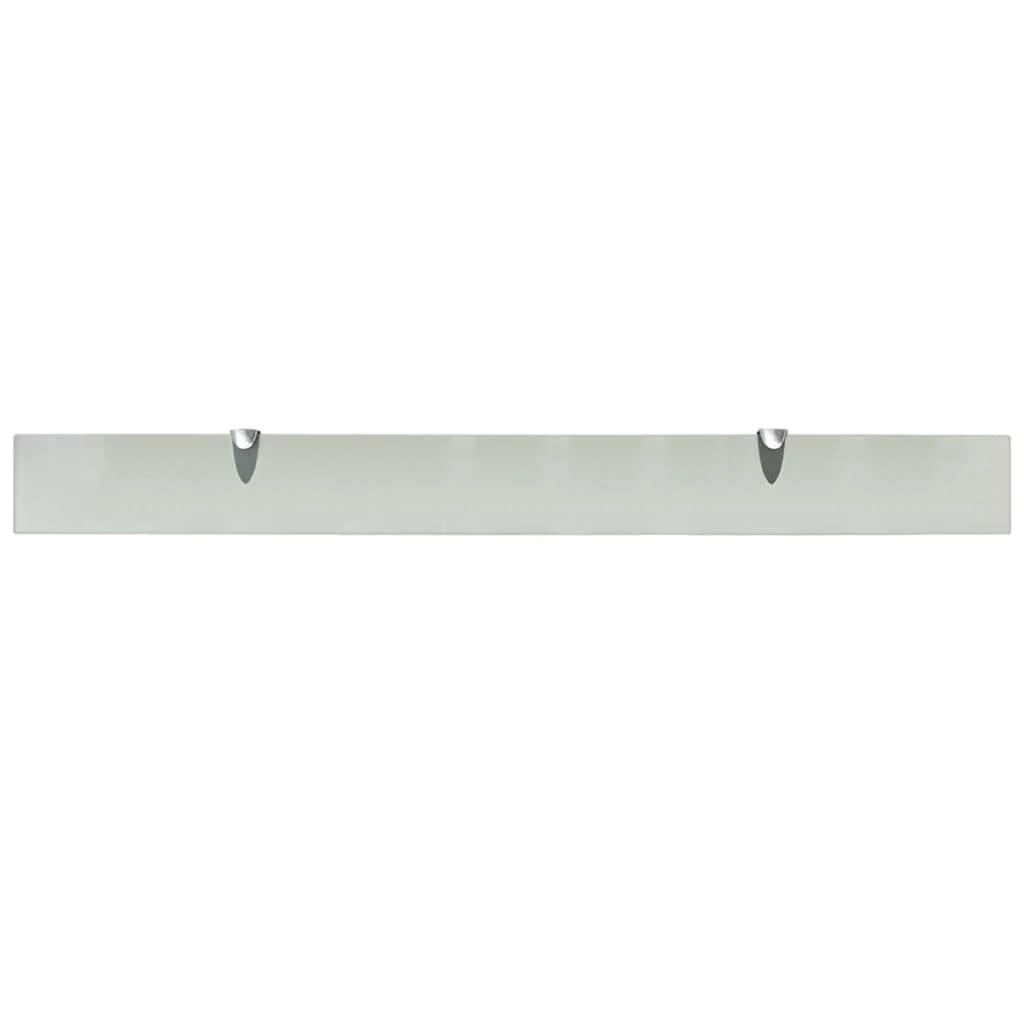 Pakabinamos lentynos, 2vnt., 100x10cm, stiklas, 8mm (243777x2)