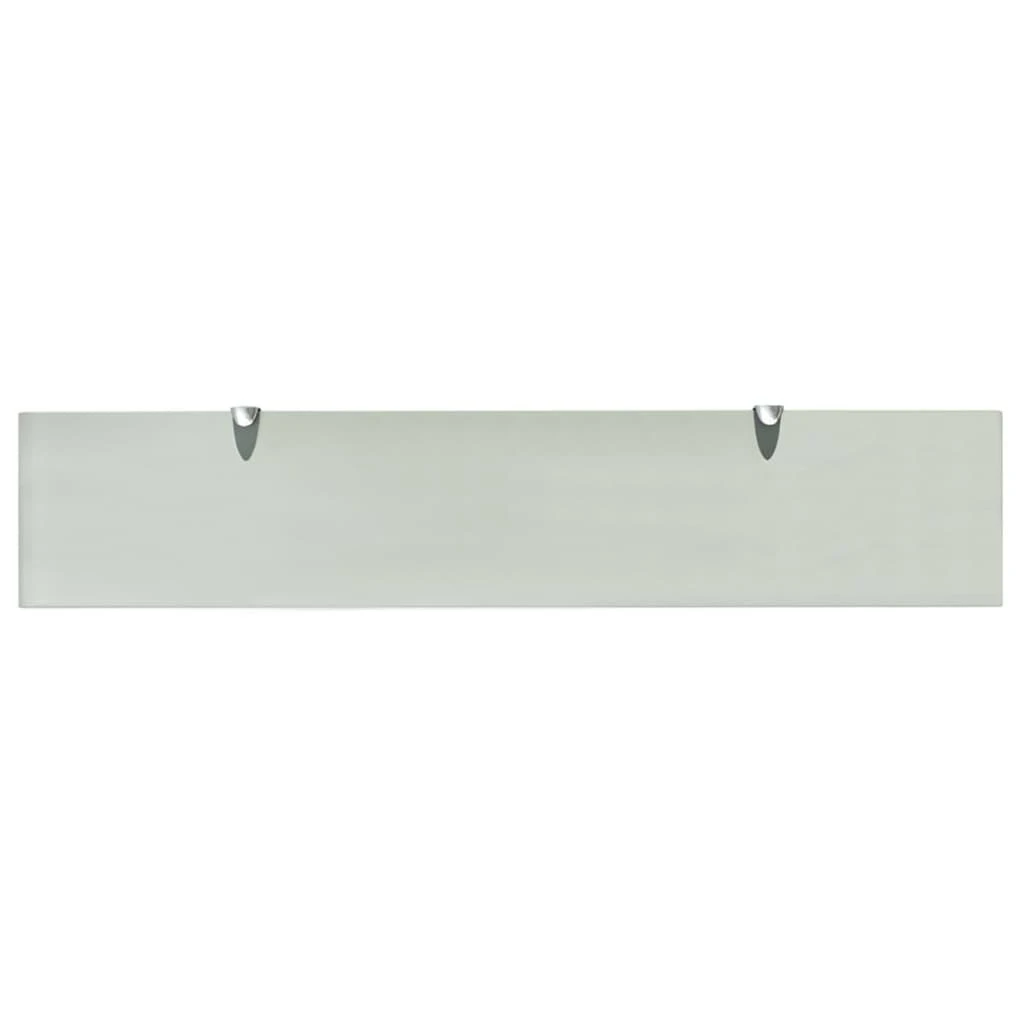 Pakabinamos lentynos, 2vnt., 100x20cm, stiklas, 8mm (243801x2)
