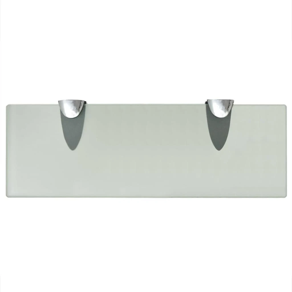 Pakabinamos lentynos, 2vnt., 30x10cm, stiklas, 8mm (243770x2)