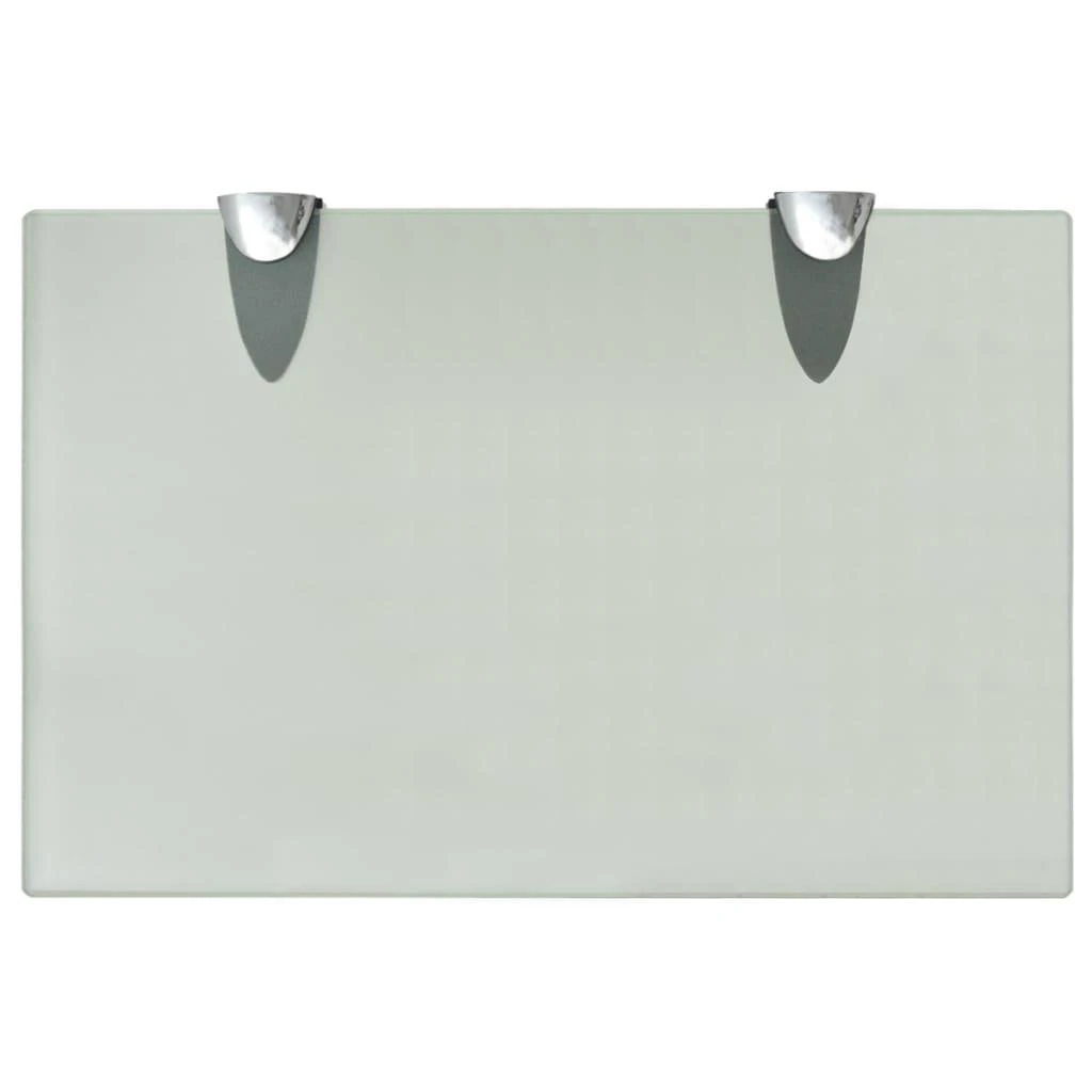 Pakabinamos lentynos, 2vnt., 30x20cm, stiklas, 8mm (243794x2)
