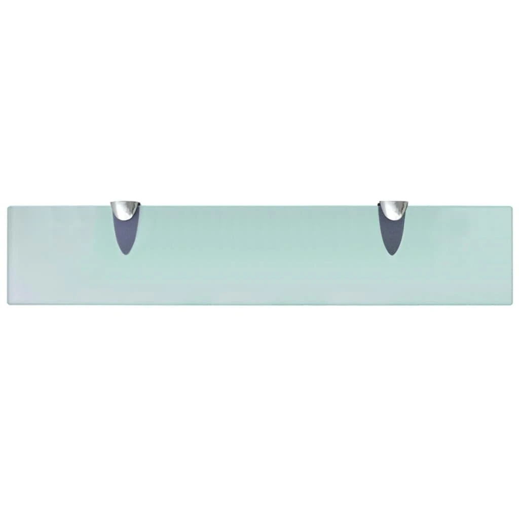 Pakabinamos lentynos, 2vnt., 50x10cm, stiklas, 8mm (243756x2)