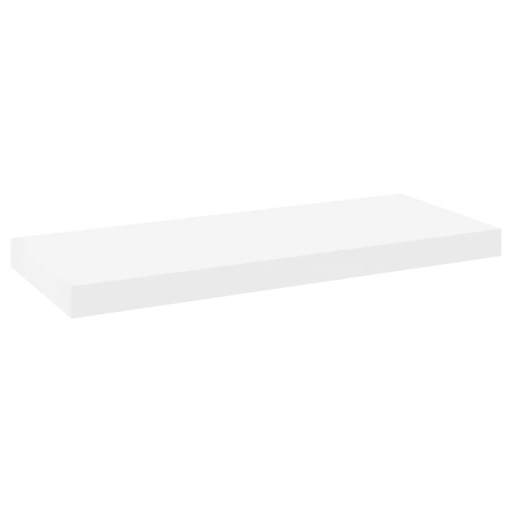 Pakabinamos lentynos, 2vnt., ąžuolo/baltos, 60x23,5x3,8cm, MDF