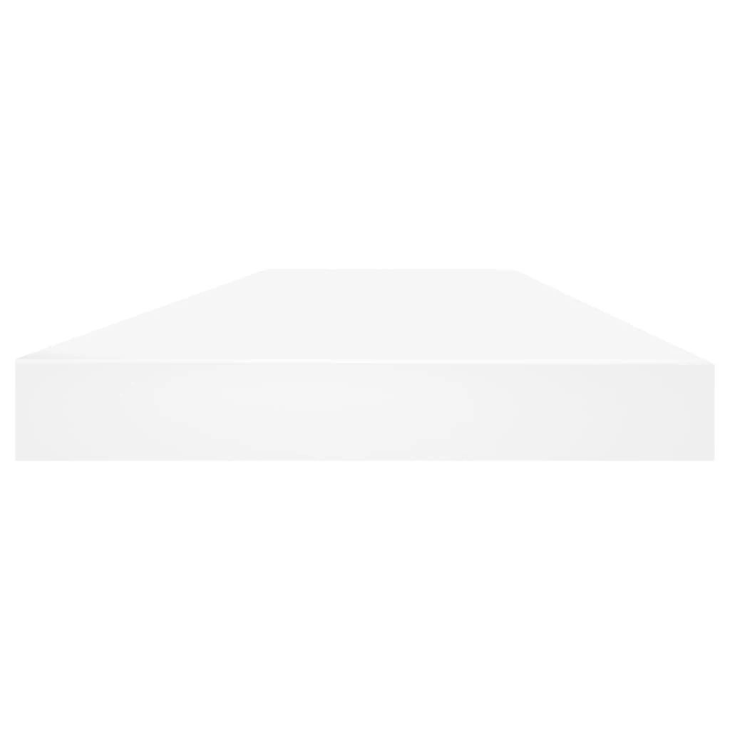 Pakabinamos lentynos, 2vnt., ąžuolo/baltos, 60x23,5x3,8cm, MDF