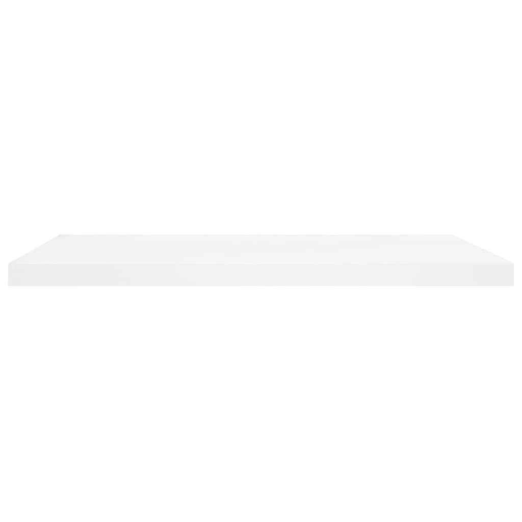 Pakabinamos lentynos, 2vnt., ąžuolo/baltos, 80x23,5x3,8cm, MDF
