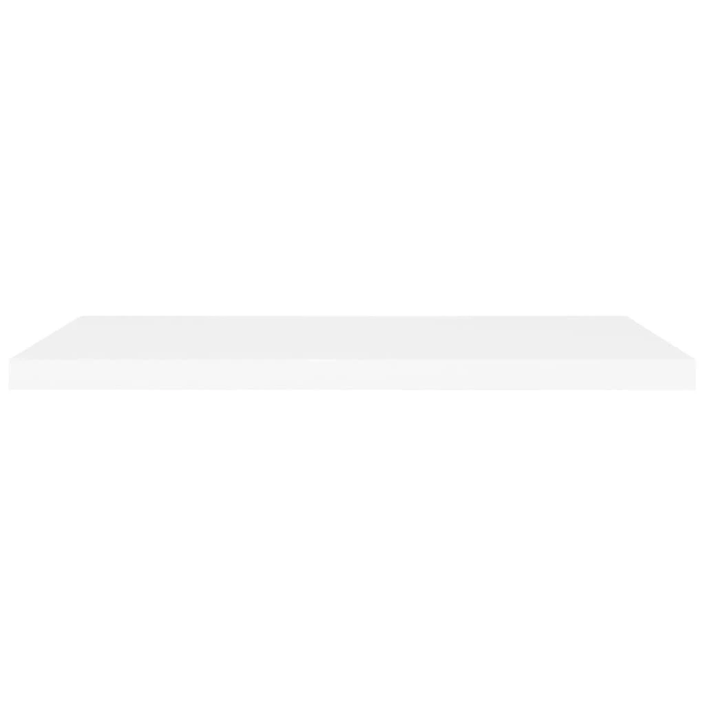 Pakabinamos lentynos, 4vnt., baltos, 90x23,5x3,8cm, MDF