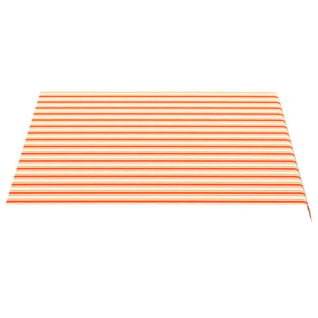 Pakaitinis audinys markizei, geltona/oranžinė spalva, 3x2,5m
