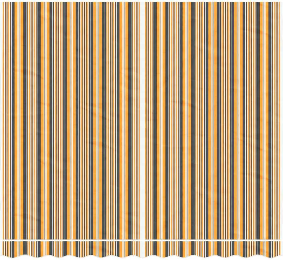 Pakaitinis audinys markizei, įvairių spalvų, 3x2,5m, dryžuotas